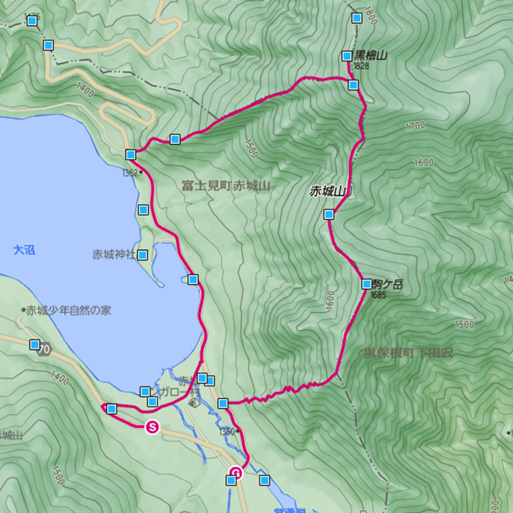 黒檜山コース