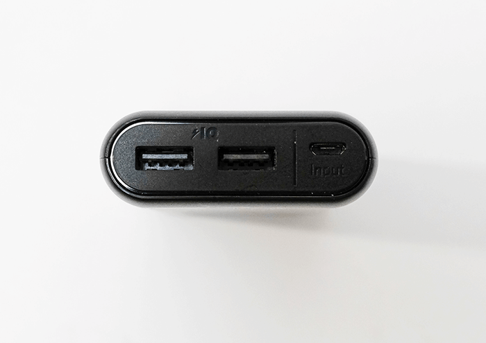 ポートのアップしたモバイルバッテリー