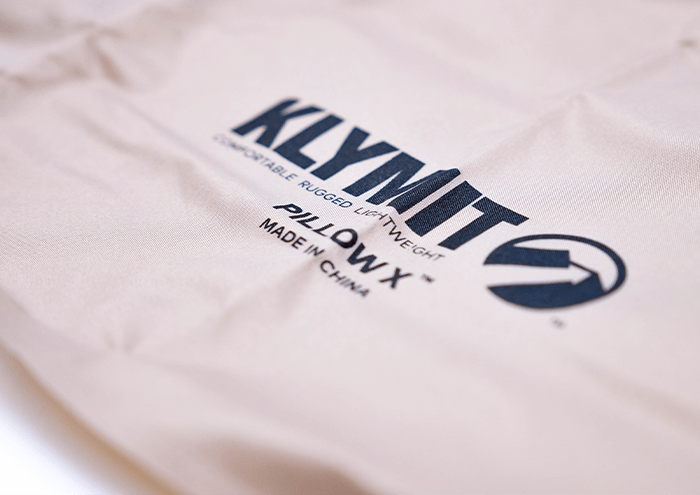 KLYMIT PILLOW X(クライミット ピロウX)の生地のアップ写真